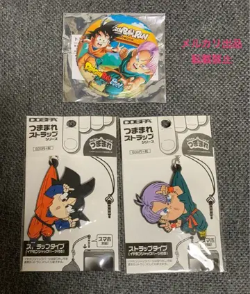 드래곤볼 캔뱃지 트렁크 손오천 드래곤볼란 쭙