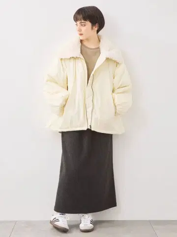 보아 옷깃 멀티 WAY 블루종