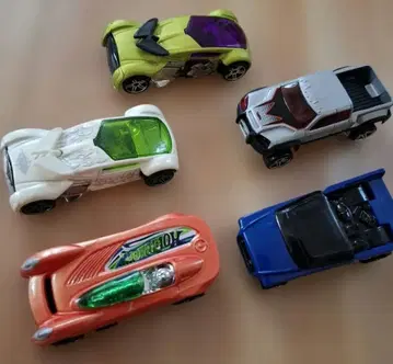 [ 핫휠 ] 미니카 5개 세트