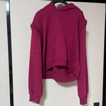 새상품 미사용 AZUL by moussy 핑크 후드티 프리 사이즈