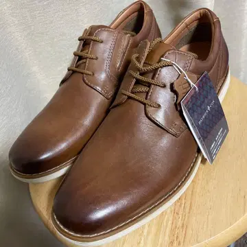 새상품 가죽 신발 패트릭 콕스 27.5cm 브라운
