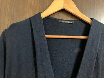 mizuiro ind 네이비 V넥 롱 원피스