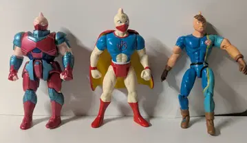 근육맨 피규어 2체 세트 (덤 포함)