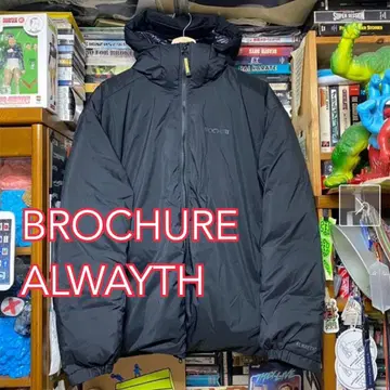 미사용 새상품 BROCHURE x ALWAYTH 다운 자켓