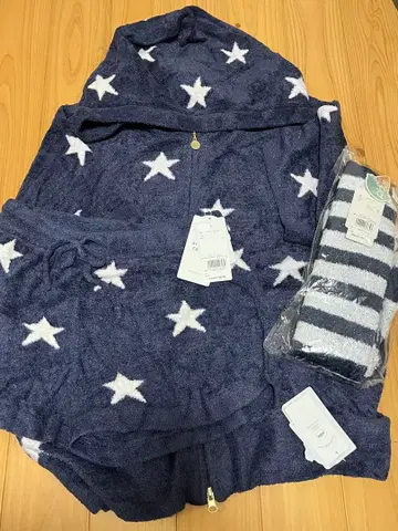 새상품 젤라또피케 별 패턴 룸웨어 세트 스타 패턴 스무디