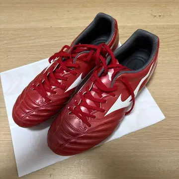 미즈노 레드 축구화