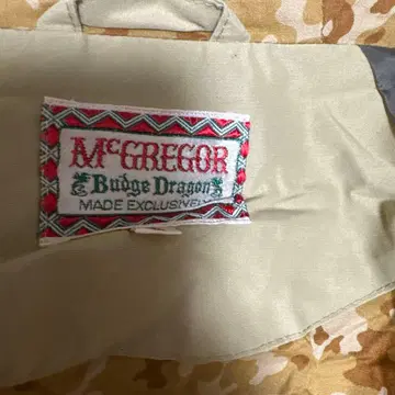 McGREGOR 후드 부착 베이지 자켓