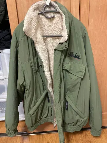 FIRST DOWN 리버서블 블루종