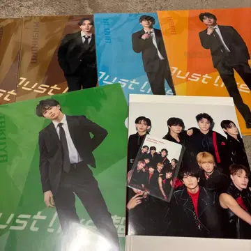 EBiDAN 초특급 Joker 팜플렛 트레이딩 카드 부속 클리어 파일