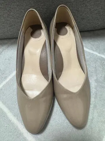 randa 베이지 하이힐 펌프스 20.5