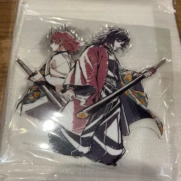 귀멸의 칼날 실시간 카페 배경 포함 아크릴 스탠드 토미오카 기유 사비토