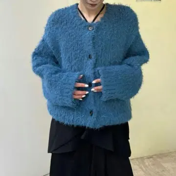 스터닝 루어 STUNNING LURE 슬라브 페더 가디건