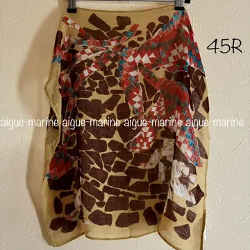 45R 컬러풀한 반다나