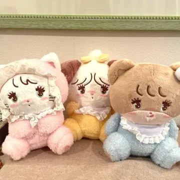 mikko characters 포근포근 BABY 봉제 인형 세트 (3체)