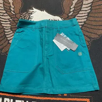[ 미사용 새상품 ] St. Andrews 틸 스커트 S 그린