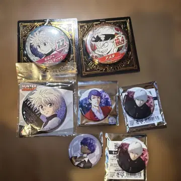 HUNTER x HUNTER 캐릭터 캔뱃지 세트