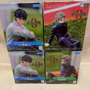 주술회전 피규어 4개 세트