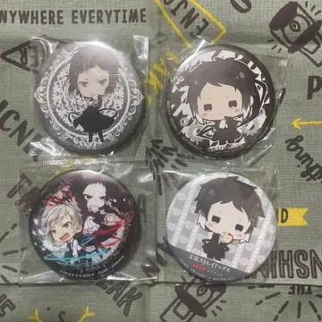 문호 스트레이독스 아쿠타가와 류노스케 캔뱃지 4종