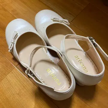 피아노 발표회 ariana 화이트 포멀 슈즈