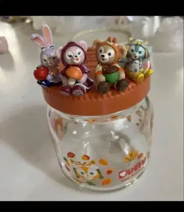 디즈니 캐릭터 피규어 4개 세트