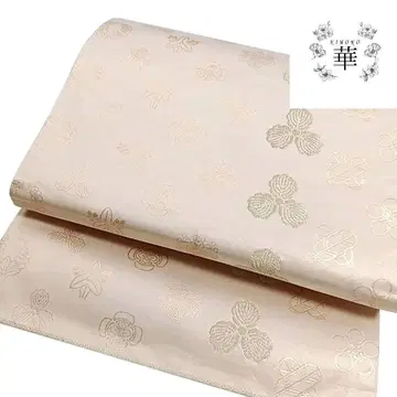 화 후쿠로 오비 문양 핑크 골드