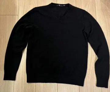 유니클로 +J 캐시미어 니트 스웨터 V넥 M