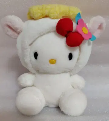 헬로키티 양 봉제 인형 십이지 헤이세이 레트로