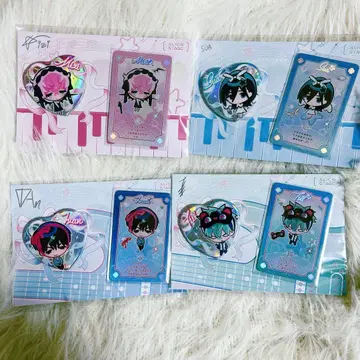 에이리언 스테이지 하트 캔뱃지 미지 수아 이반 티르