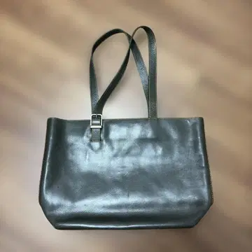 MOTHER HOUSE 토트백 카키 가죽 A4 숄더