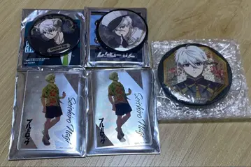 블루 록 캔뱃지 아크릴 카드 카페 특전 나기 세이시로