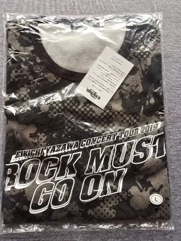 야자와 에이요시 콘서트 티셔츠 L 사이즈 미사용 새상품