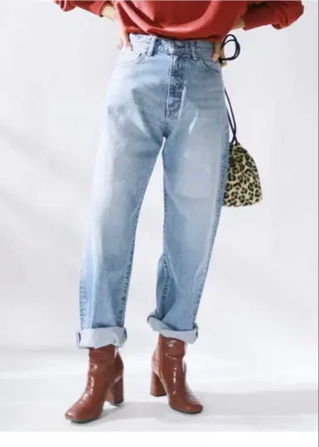 ungrid 루즈 워시 데님