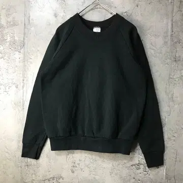 B1576 구제 의류 트레이닝복 맨투맨 래글런 블랙 무지 키즈