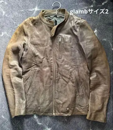 glamb 가죽 자켓 사이즈 2