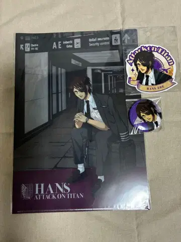 진격의 거인 스타 플라이어 굿즈 한지 3종 세트