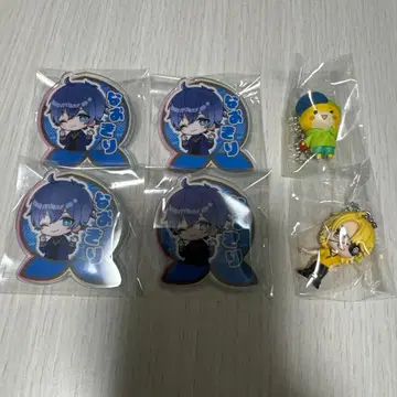 나오키리 클립 가챠 키링 아크릴 키링 탓츤 시바 피규어