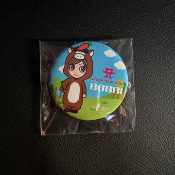 즉시 구매 가능 하마사키 아유미 BABBI 크럼블 크런치 모듬 캔뱃지