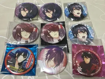 유메이로 캐스트 쿠로키 료스케 캔뱃지 9개 세트 3개
