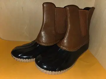 아웃도어 숏부츠 남성용 앤티크 블랙 x 브라운 (약 27cm)