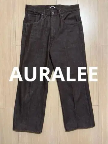 AURALEE HARD TWIST DENIM 5P PANTS 30