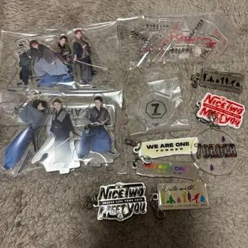 7ORDER 아크릴 스탠드 키링