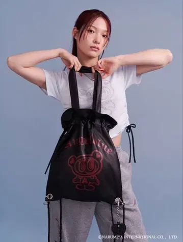 [ ANGELBLUE x jouetie ] 2WAY 냅색 참 BAG