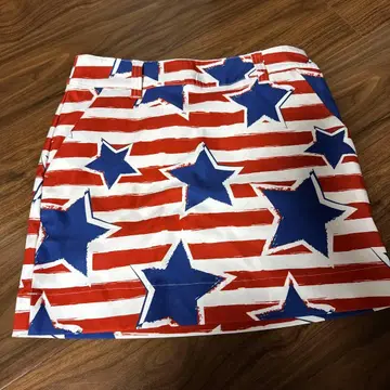 라우드마우스 여성용 스커트 스타 패턴 아메리칸 M