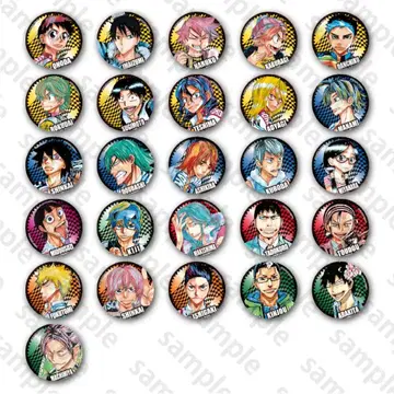 나루코 페달 C107 트레이딩 캔뱃지 미개봉 10점