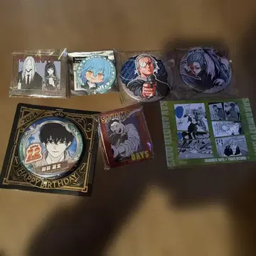 사카모토의 일상 캔뱃지 6개 세트