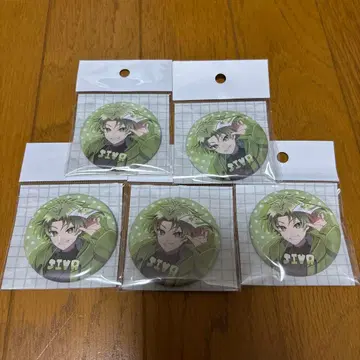 컬러풀 피치 전시회 캔뱃지 시바