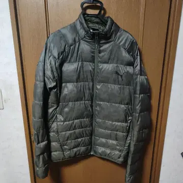PUMA 다운 자켓 카키 xl 푸마