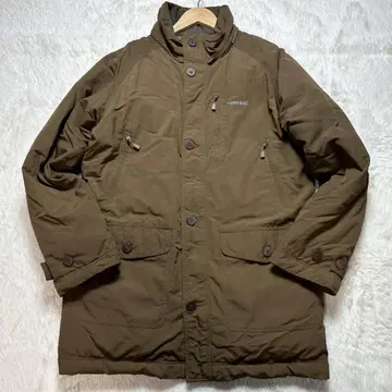 새상품급 몽벨 하스키 코트 다운 자켓 방한 M 사이즈 브라운