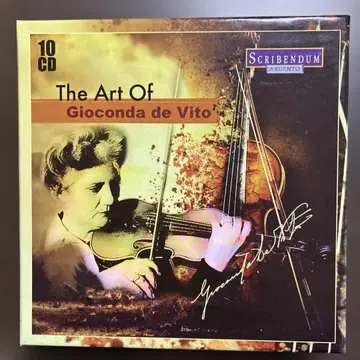 The Art Of Gioconda de Vito 10CD 세트