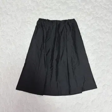 [Ready at work] 무릎 기장 스커트(M)/플레어 심플 모노톤